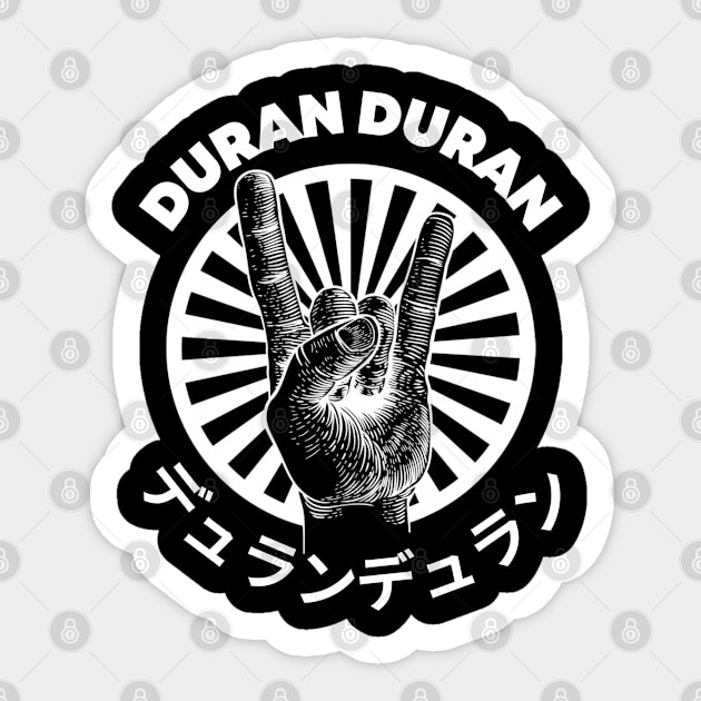 Duran duran Sticker by KolekFANART